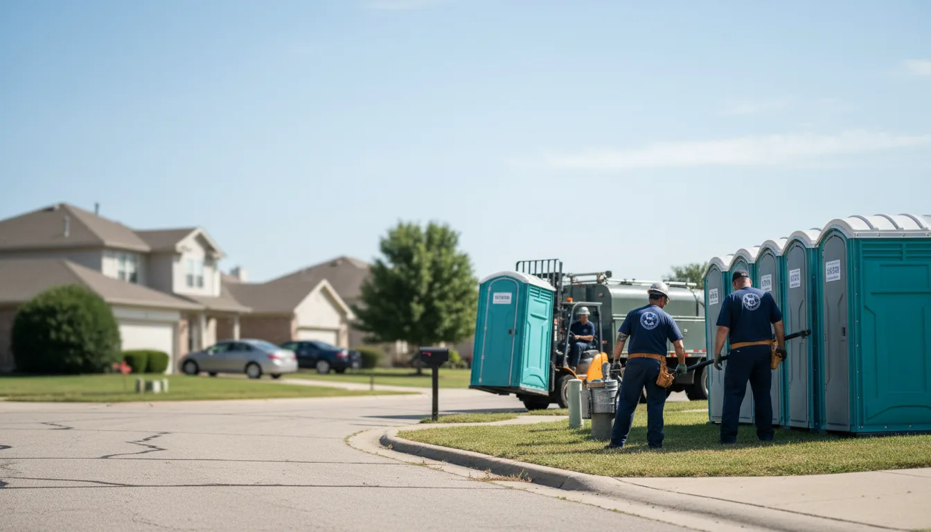 Porta Potty Rental in Fredericksburg, PA near me